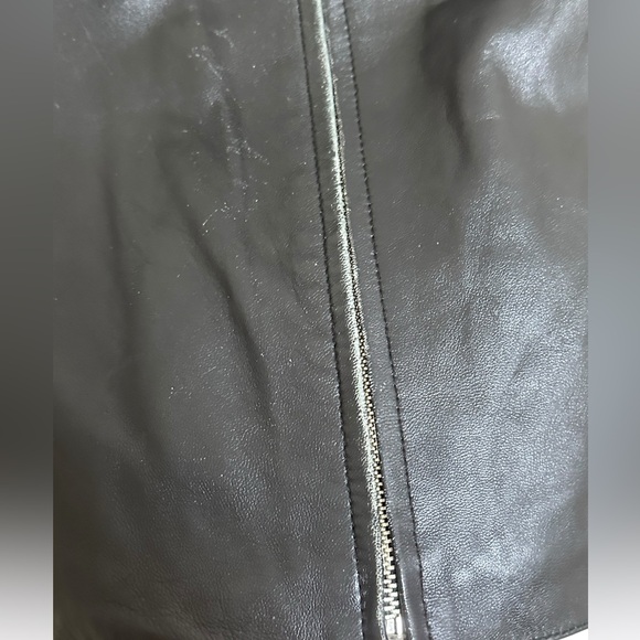 Wilson leather distressed jacket size L - Picture 6 of 10